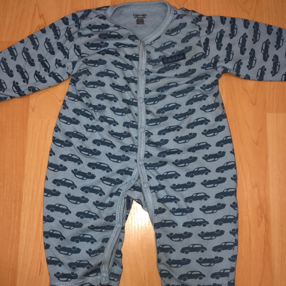 Calvin Klein one piece with 🚗 print adorable
